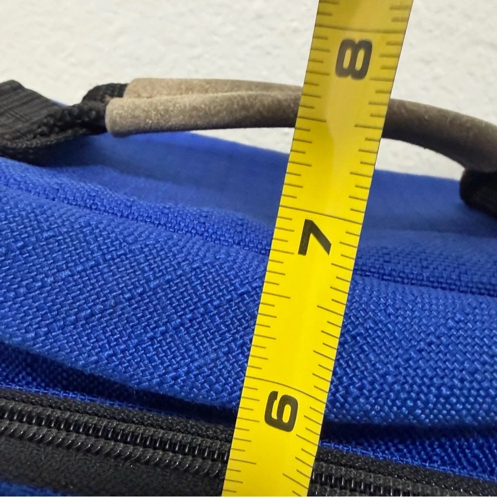 Tamrac Vintage Royal Blue Nylon Small 4 Compartment Camera Bag - Like New